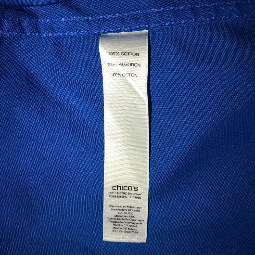 Chico’s Button Down Shirt - Picture 4 of 4